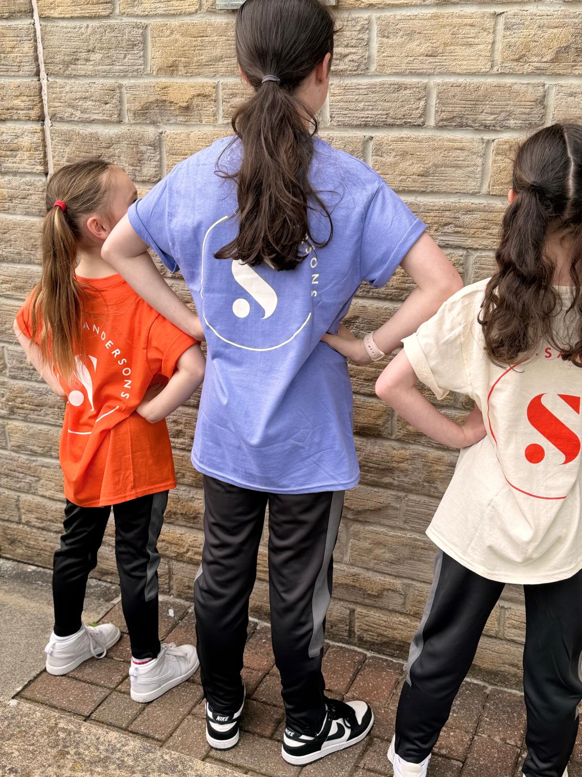 T SHIRT VIOLET - KIDS & ADULT SIZES