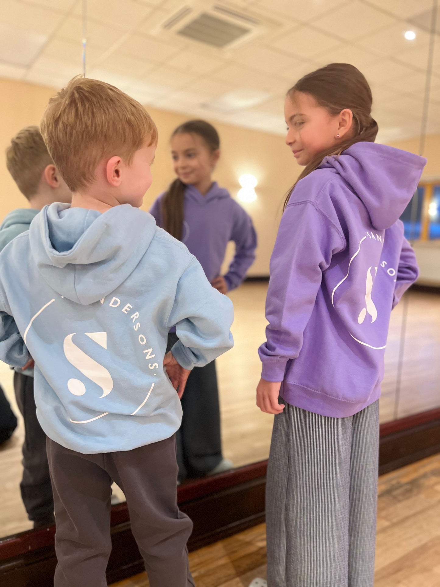 HOODIE PULLOVER LAVENDER- KIDS & ADULT SIZES
