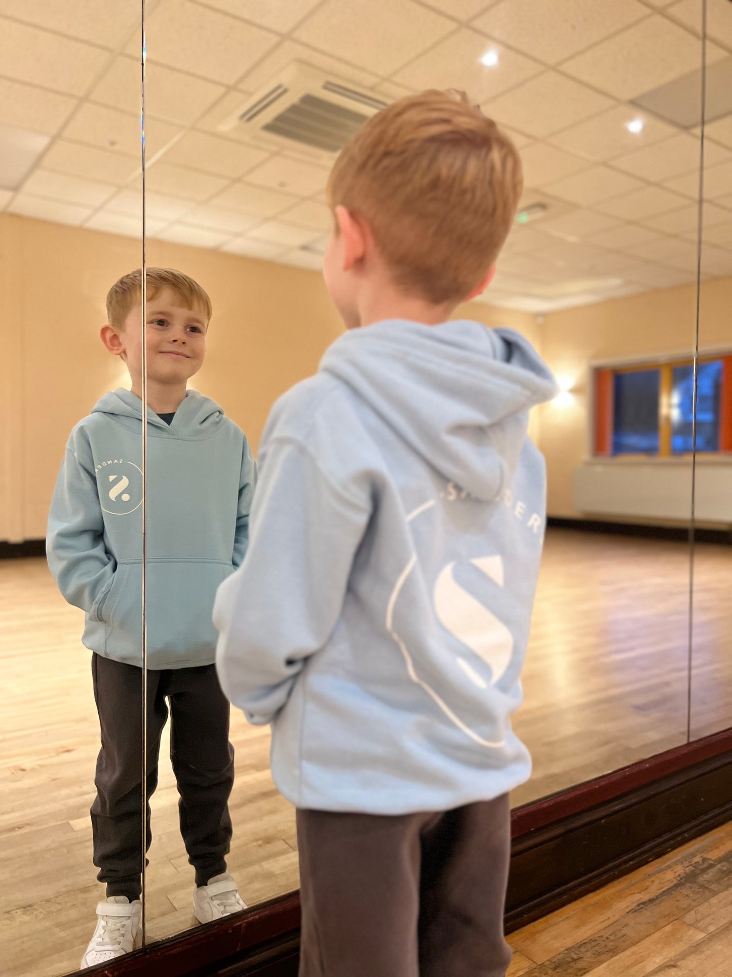 HOODIE PULLOVER SKY BLUE KIDS & ADULT SIZES