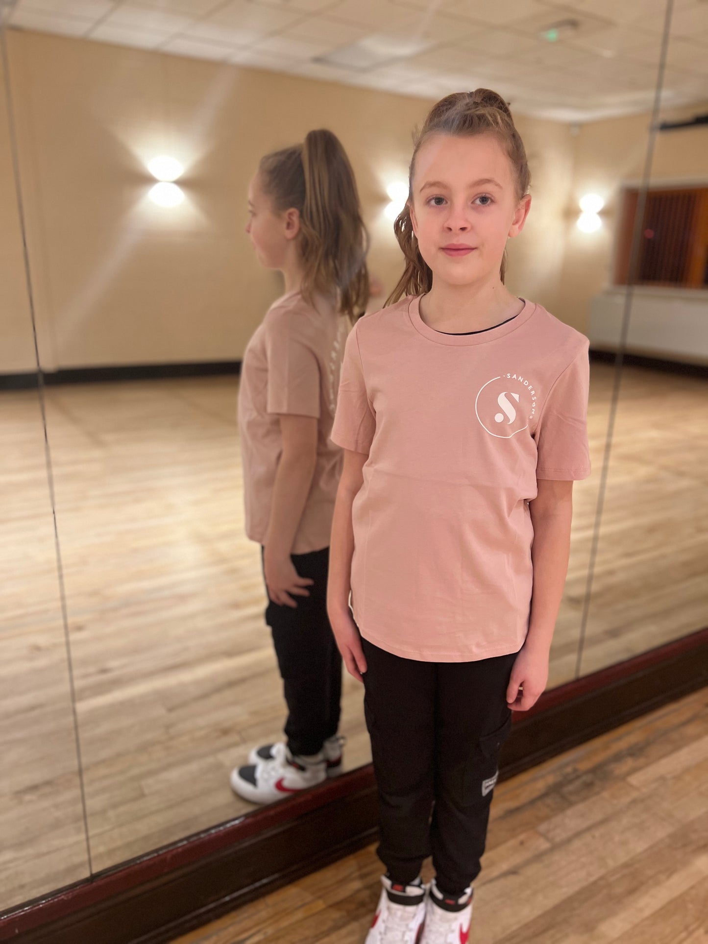 T SHIRT DUSTY PINK- KIDS & ADULT SIZES