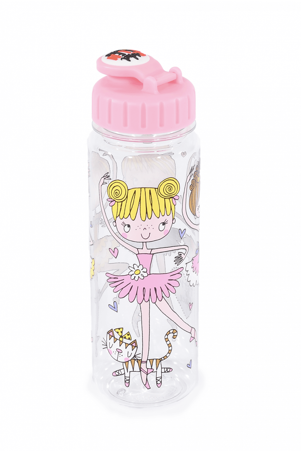 RACHEL ELLEN DRINKS BOTTLE WITH STRAW