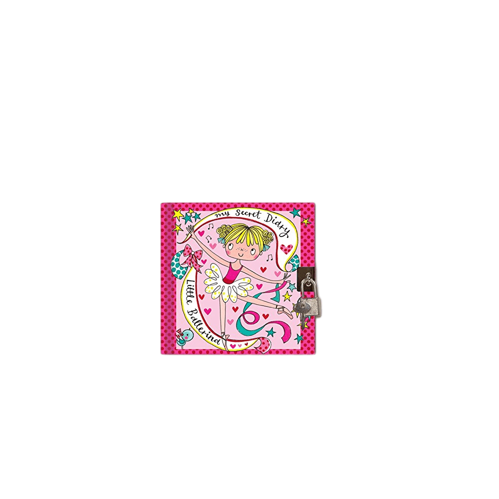 RACHEL ELLEN LITTLE BALLERINA SECRET DIARY WITH LOCK