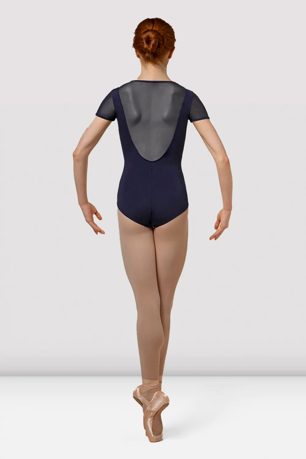 BLOCH MIRELLA SPLICE V NECK LEOTARD(ROMANCE LACE CAP)